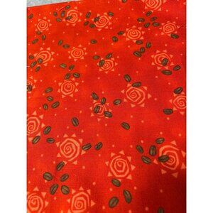 Spill The Beans Cotton Fabric by Barbara Tourtilotte for Clothworks 19" x 44" Re